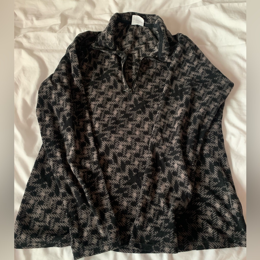 Thin Fleece Pullover Jacket